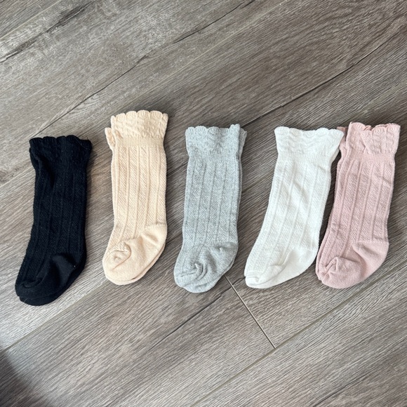 CozyWay Baby Knee High Socks Multi Color - 5 Pack - Picture 2 of 4